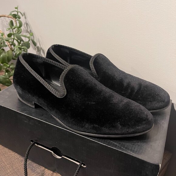 Aldo Ocadolle-99 Black Suede Loafers - Picture 1 of 3